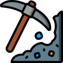 Non-ferrous mineral processing icon